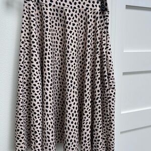 Leopard Print Women's Skirt
